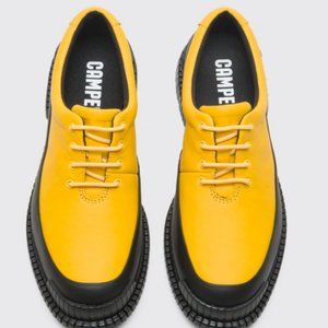 Camper pix loafer (yellow and black)